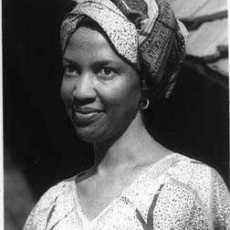 Sister Thea Bowman dressed in African garb - 1980s