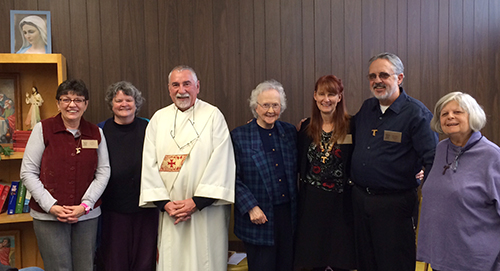 Sister Pat with Secular Franciscans