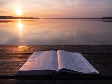 bible-dock-lake-sun