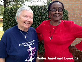 Sister Janet and Lueretha