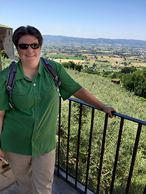Sister Laura in Assisi