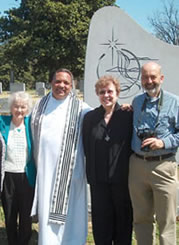 Sister Jean Kasparbauer, Father Maurice Nutt, Sister Charlene Smith, John Feister