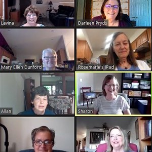 affiliates meet virtually via zoom