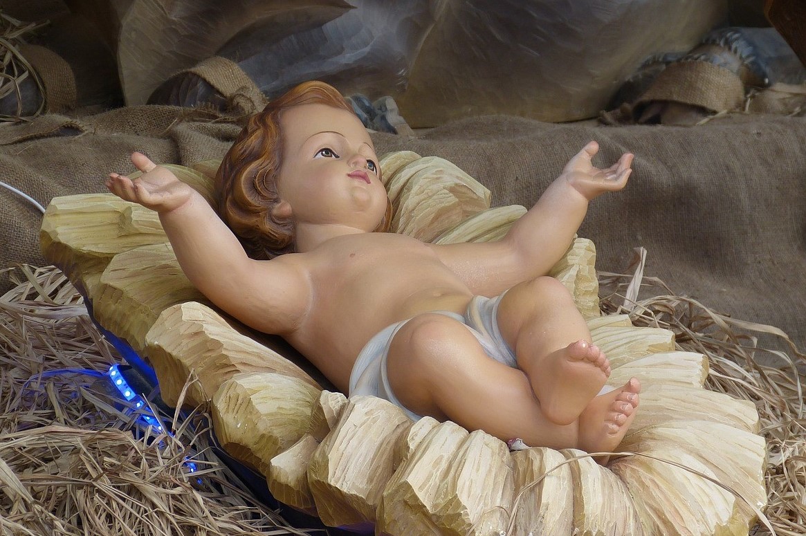 blessing of baby jesus