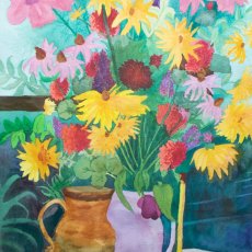 Flower Vase | Watercolor | 2001