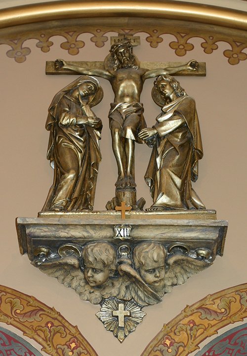 Mary of the Angels Chapel stations of the cross
