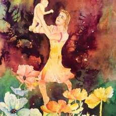 Joy of Motherhood | Watercolor | 2009