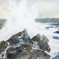 Ocean Waves | Watercolor | 1998