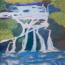 Divided Waterfall | Watercolor | 2003