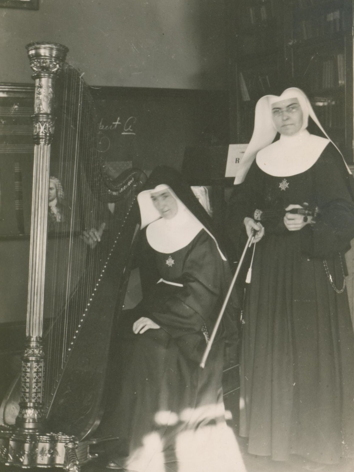 Franciscan Sisters of Perpetual Adoration Clara Leinfelder and Silveria Goetzmann
