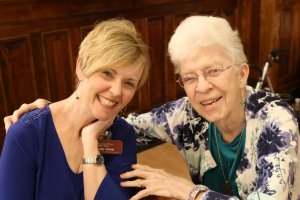 Jane Comeau and Sister Dorothy Dunbar