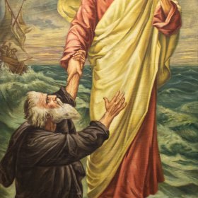Christ Walking on the Water Copy | Oil | Between 1910-1955