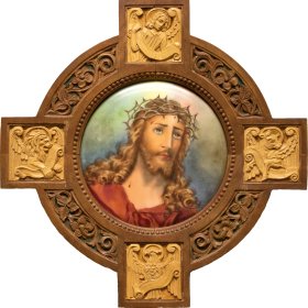 Crown of Thorns | Oil | Wood | Between 1910-1955