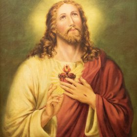 Sacred Heart of Jesus Copy | Oil | 1910-1955
