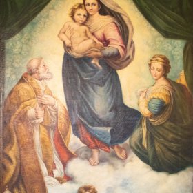 Sistine Madonna Copy | Oil | Between 1910-1955