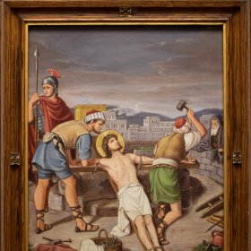 Station of the Cross XI Copy | Oil | 1928