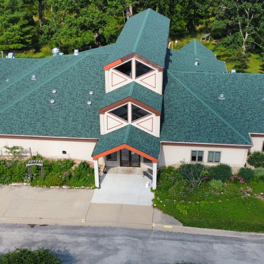 Prairiewoods building aerial