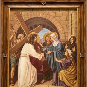 Station of the Cross IV Copy | Oil | 1928