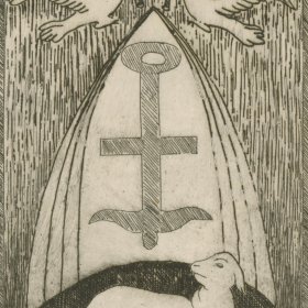 Requiescat | Dry Point | Between 1960 to 1999