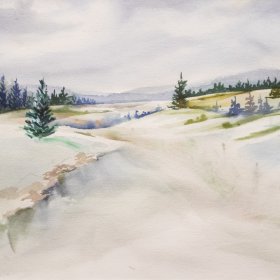 Winter Landscape | Oil | Between 1970-2000