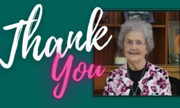 Sister Mary Ann: 'Thank you for your support [video]