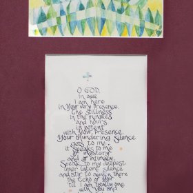 Illuminated Prayer | Ink, Watercolor | 2012