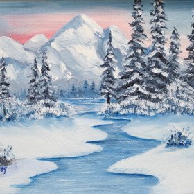Winter Scene | Oil | 1989