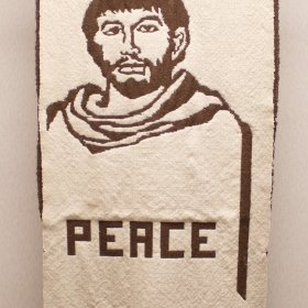 St. Francis Peace | Weaving | 1986