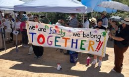 Sisters Speak Out in Prayer Vigil outside Eloy Detention Center in Arizona