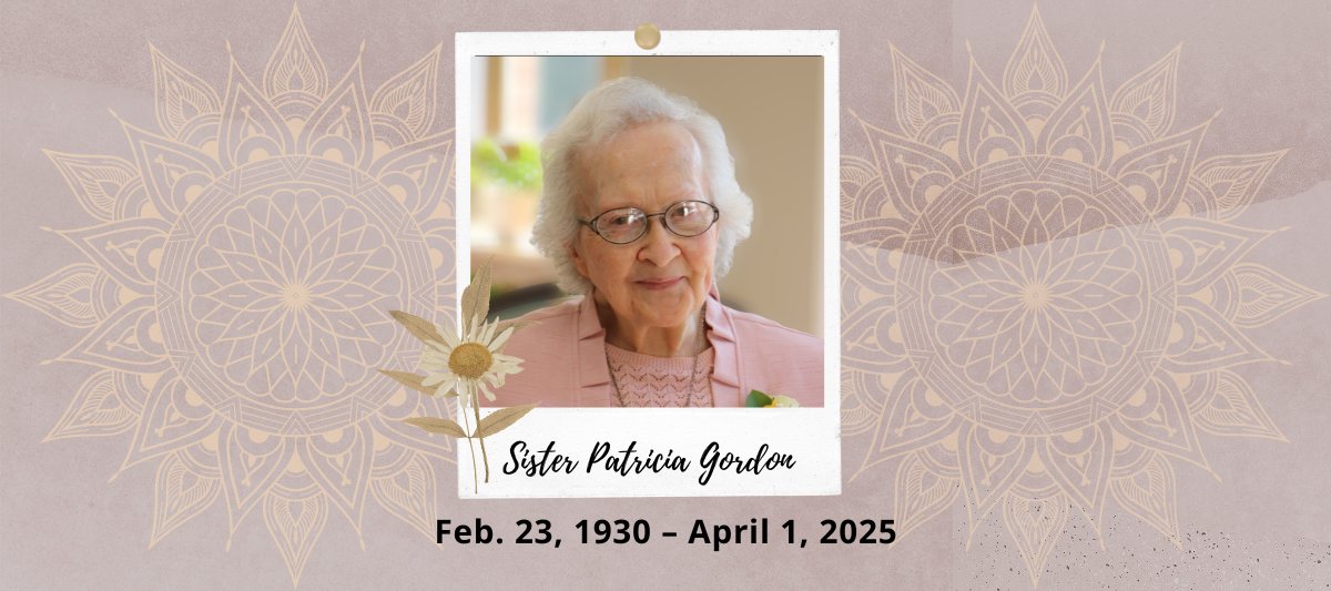 In loving memory: Sister Patricia Gordon