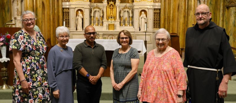 Six new FSPA affiliates at Mary of the Angels Chapel