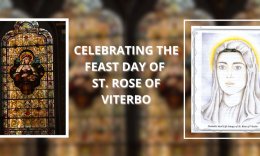 Celebrating the feast day of St. Rose of Viterbo