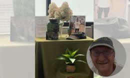 WAFER staff and volunteers honor friend and volunteer Calvin Cooper