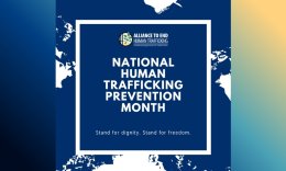 Human Trafficking Prevention Month: education, prayer