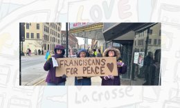 FSPA joins "No blood for oil" peaceful protest