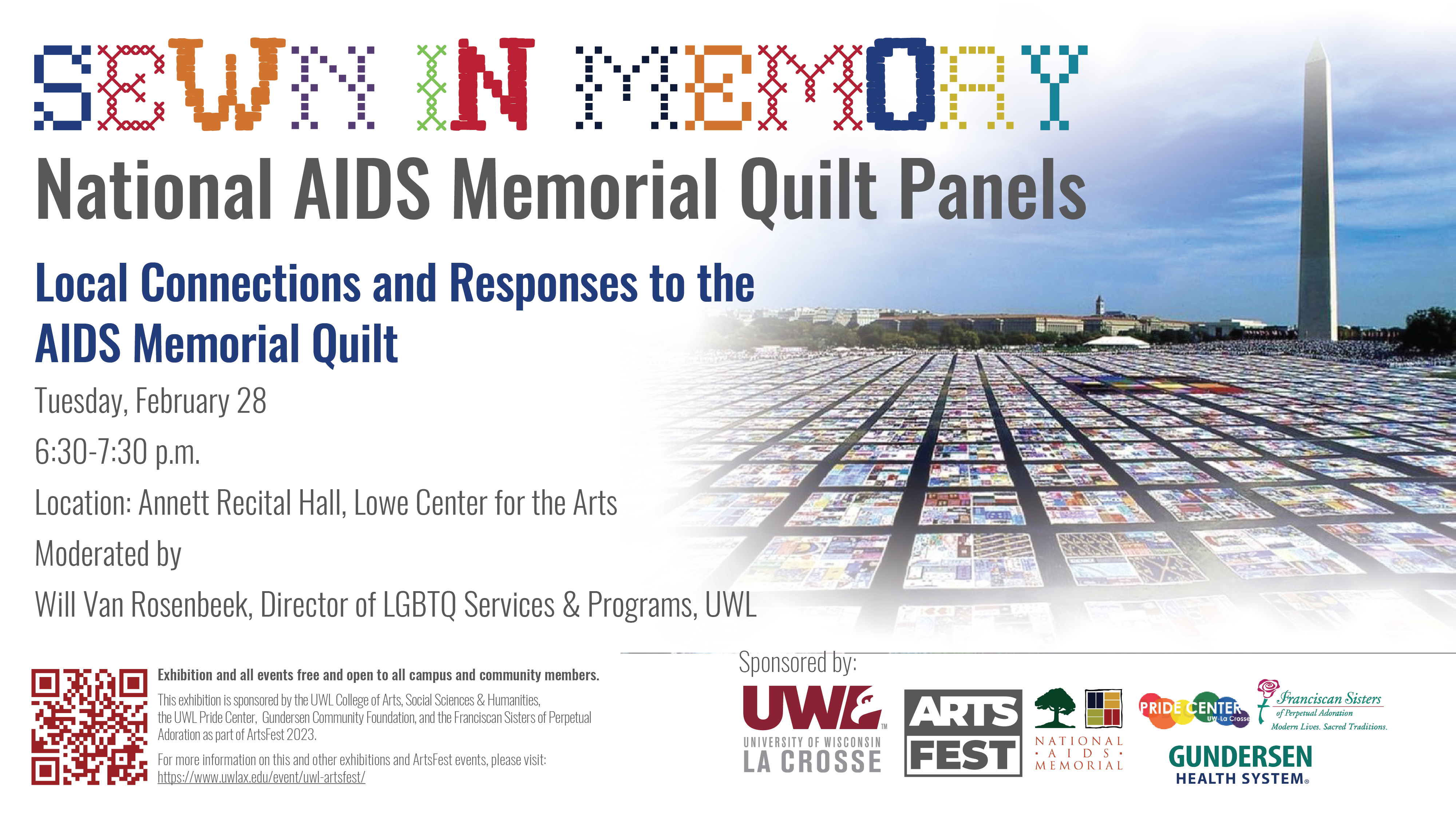 AIDS quilt event details