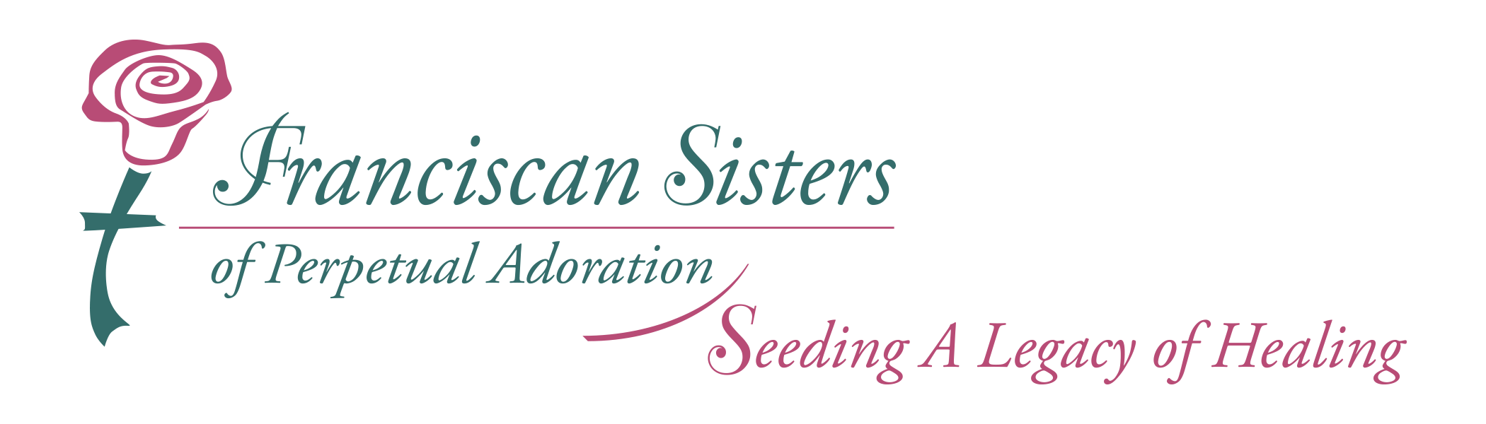 pink-rose-green-stem-text-franciscan-sisters-of-perpetual-adoration-seeding-a-legacy-of-healing