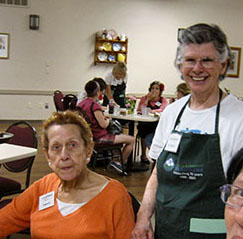 Sister Kathy at Free Restaurant