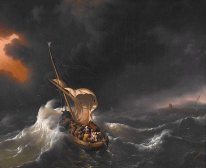 Jesus-boat-sea-storm
