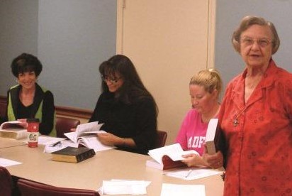 women-classroom-teacher-red-blouse