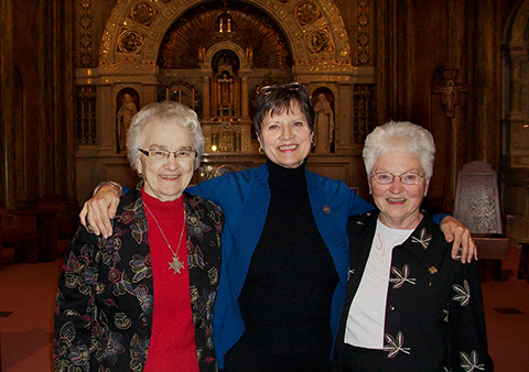 Sister Jean, Affilaite Rosalie, Sister Karen