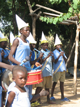 African children's band