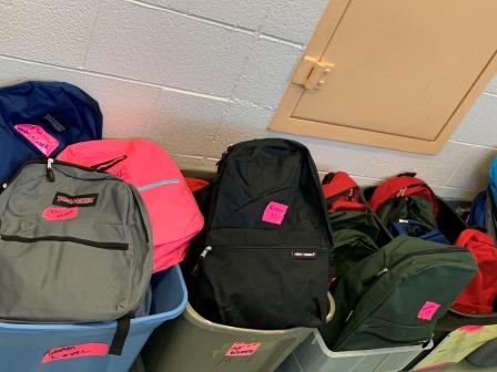 prepacked backpacks for casa alitas guests