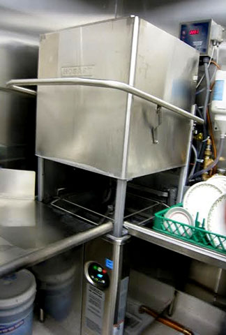 Dishwasher bought with FSPA ministry funds