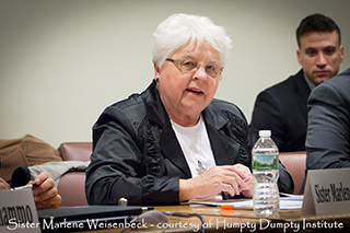 Sister Marlene at the conference