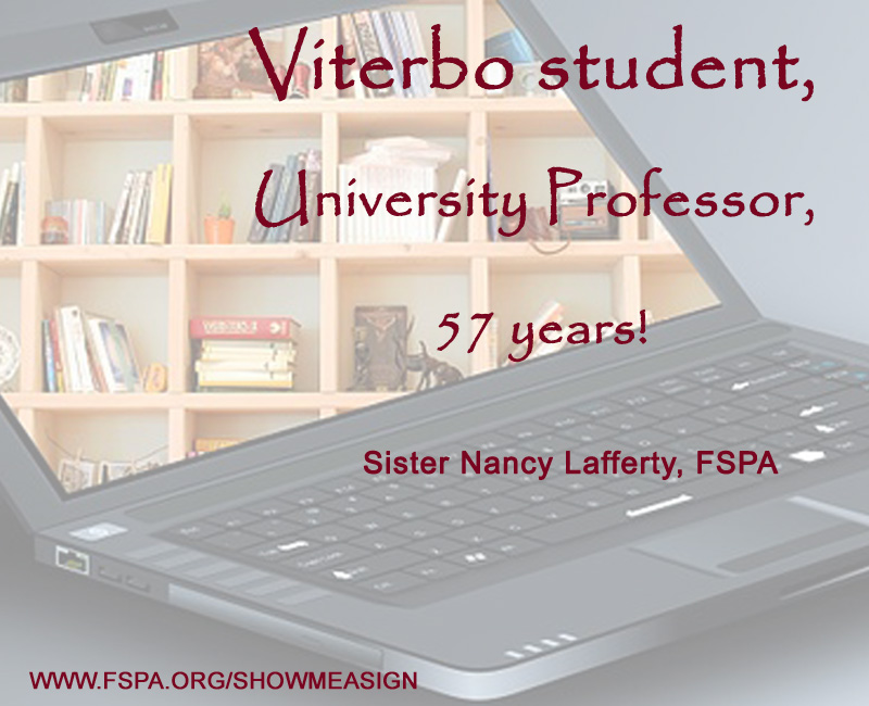 Viterbo-Student-University-Professor-57-years!-Sister-Nancy-Lafferty
