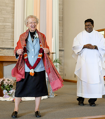 Sister Marianna with Father Sleeva