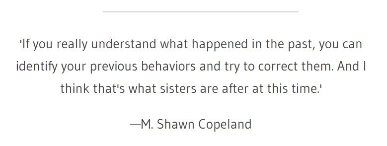 M. Shawn Copeland quote