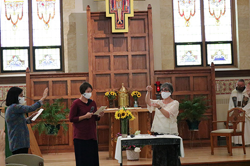 Sister Michele Pettit's vow ceremony