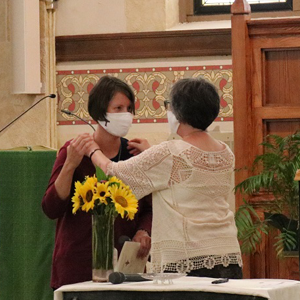 Sister Michele Pettit professes first vows